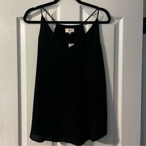 NWT Loft Outlet Black Tank size M